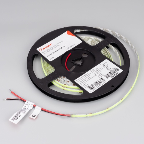 Лента COB-X544-8mm 24V Green (11.5 W/m, IP20, CSP, 5m) (Arlight, -)