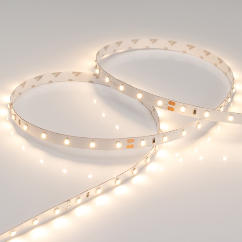 Лента RT 2-5000 24V Warm3000 (3528, 300 LED, LUX) (Arlight, 4.8 Вт/м, IP20)