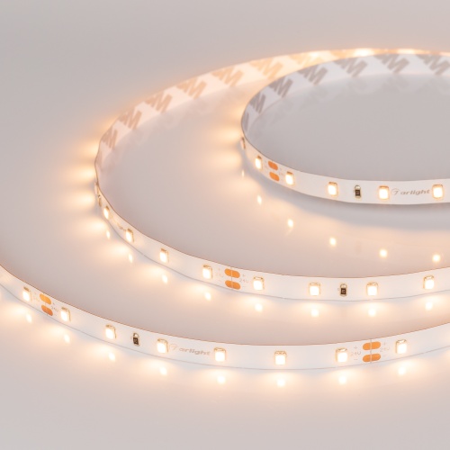 Лента RT 2-5000 24V SUN Warm2700 (2835, 60 LED/m, LUX) (Arlight, 7.2 Вт/м, IP20)