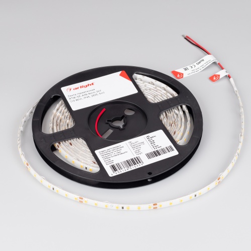 Лента герметичная RTW-SE-A98-8mm 24V White6000 (10 W/m, IP65, 2835, 5m) (Arlight, 10 Вт/м, IP65)