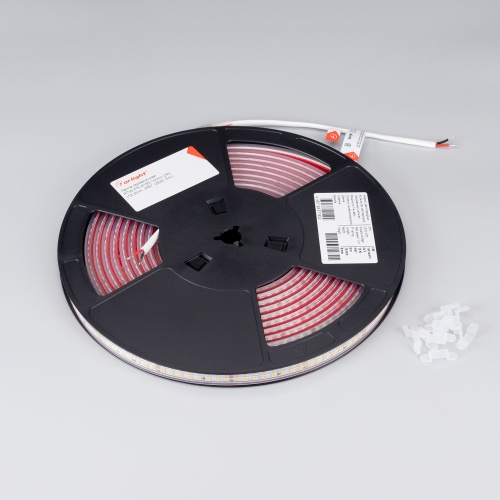Лента герметичная RTW-PS-A160-10mm 24V Warm3000 (12 W/m, IP67, 2835, 5m) (Arlight, 12 Вт/м, IP67)