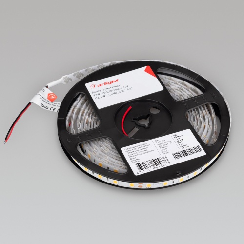 Лента герметичная RTW-SE-B60-10mm 24V Day4000 (14.4 W/m, IP65, 5060, 5m) (Arlight, -)