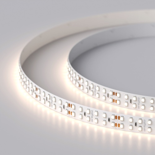 Лента RT 2-5000 24V Day4000 2x2 (3528, 1200 LED, LUX) (Arlight, 19.2 Вт/м, IP20)