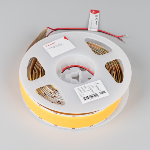 Лента COB-X1600-30mm 24V White6000 (40 W/m, IP20, 5m) (Arlight, CRI>90)