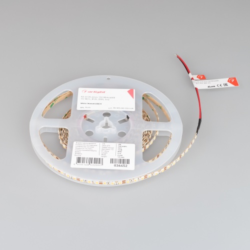 Лента RZ-A120-6mm 12V White6000 (12 W/m, IP20, 2835, 5m) (Arlight, 12 Вт/м, IP20)