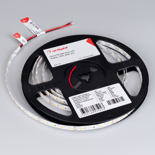 Лента RZ-A80-8mm 24V Warm3500 (8 W/m, IP20, 2835, 5m) (Arlight, -)