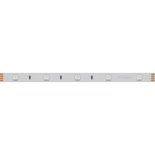 Лента RTW 2-5000SE 24V RGB (5060, 150 LED, LUX) (Arlight, 7.2 Вт/м, IP65)