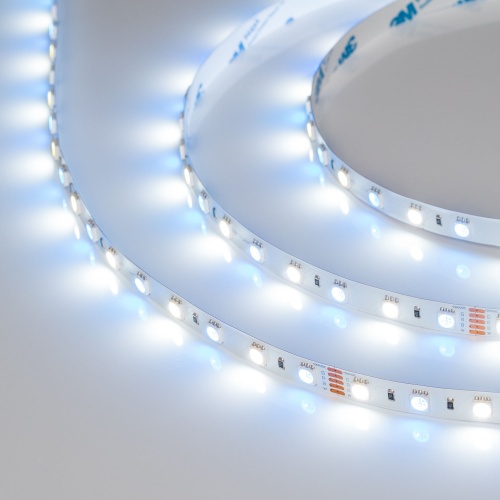 Лента RT-B60-10mm 24V RGBW-White (14.4 W/m, IP20, 5m) (Arlight, Открытый)