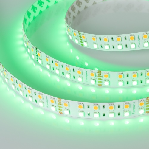 Лента RT 2-5000 24V RGB-Warm 2x2 (5060, 720 LED, LUX) (Arlight, 32 Вт/м, IP20)