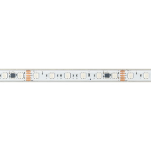 Лента герметичная DMX-PS-B60-15mm 24V RGB-PX6 (15W/m, IP67, 5060, 5m) (Arlight, -)