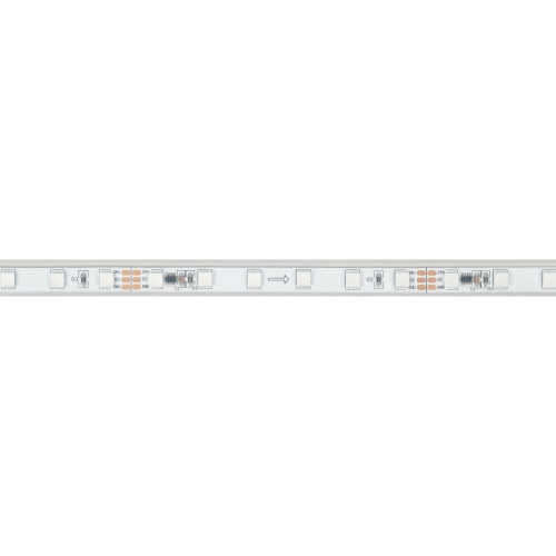 Лента герметичная SPI-P-F72-11mm 24V RGB-PX6 (14.4 W/m, IP66, 3535, 5m) (Arlight, бегущий огонь)