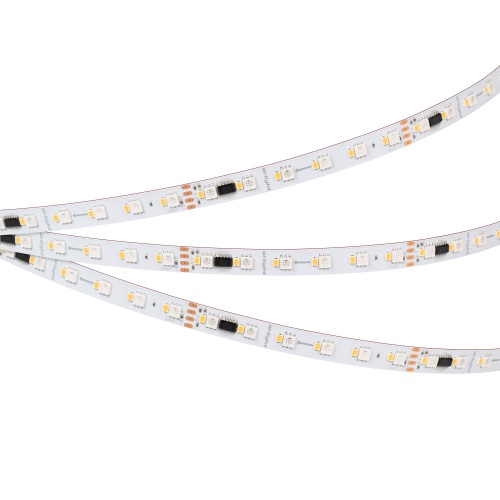 Лента SPI-BA120-12mm 24V RGBW-Warm-PX6-BPT (16 W/m, IP20, 5060/2835, 5m) (Arlight, бегущий огонь)