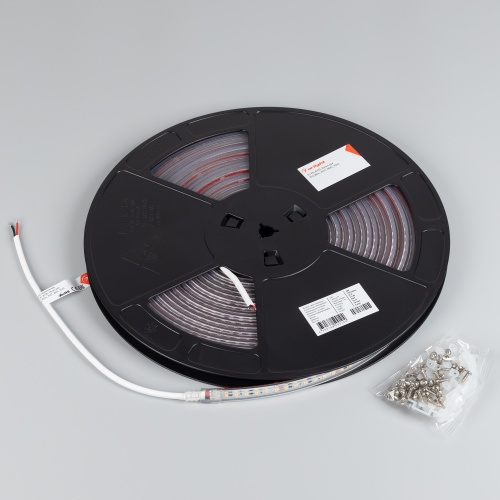 Лента герметичная IC-PS-A120-10mm 24V Warm3000 (9.6 W/m, IP67, 2835, 10m) (Arlight, стабилизированная)