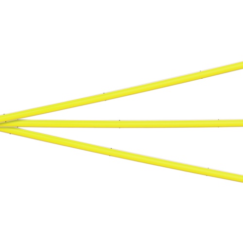 Лента COB-X480-4mm 24V Yellow Volt (4 W/m, IP20, 5m) (Arlight, -)