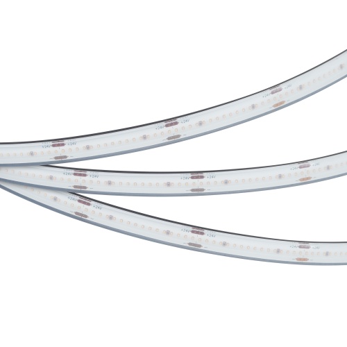 Лента герметичная CSP-PFS-X320-10mm 24V Warm2400 (10 W/m, IP68, TWP100, 5m) (Arlight, -)
