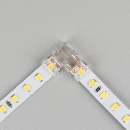 Коннектор угловой FIX-MONO-8mm-2pin-STS (Arlight, Прозрачный)