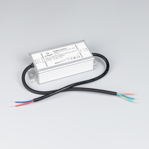 Блок питания ARPV-UH24100-PFC-55C (24V, 4.2A, 100W) (Arlight, IP67 Металл, 5 лет)