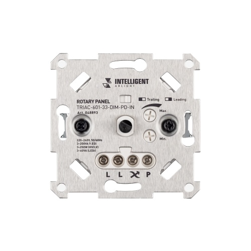 INTELLIGENT ARLIGHT Роторная панель TRIAC-601-33-DIM-PD-IN (230V, 1x1A, Механизм) (IARL, IP20 Металл, 3 года)