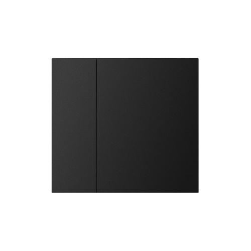 INTELLIGENT ARLIGHT Накладка панели KNX-23-2G-SUF Black (Backlightless) (IARL, IP20 Металл, 2 года)