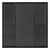 INTELLIGENT ARLIGHT Панель KNX-223-8-BLACK (BUS) (IARL, IP20 Пластик, 3 года)