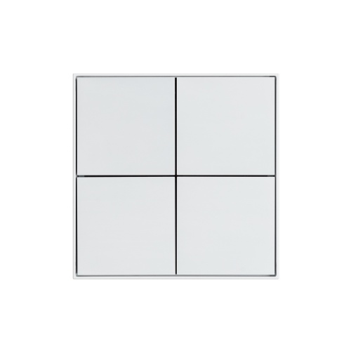 INTELLIGENT ARLIGHT Кнопочная панель KNX-304-23-IN White (BUS, Frame) (IARL, IP20 Металл, 2 года)