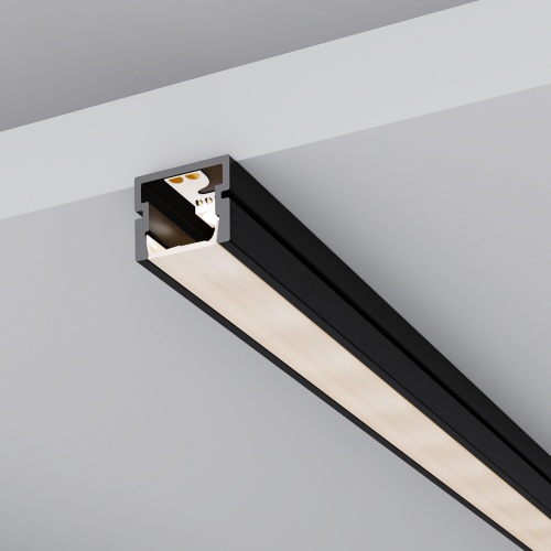 Профиль PDS-SM-2000 ANOD BLACK (Arlight, Алюминий)