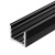 Профиль SL-SLIM-H13M-2000 BLACK (Arlight, Алюминий) Профиль SL-SLIM-H13M-2000 BLACK (Arlight, Алюминий)