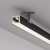 Профиль SL-SLIM-H13M-2000 BLACK (BY) (Arlight, Алюминий)