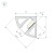 Профиль SL-KANT-H11-2000 ANOD OLIVE GREY (Arlight, Алюминий)