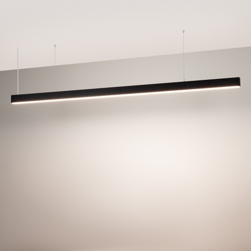Профиль с экраном SL-LINE-4970-2500 BLACK+OPAL (Arlight, Алюминий)