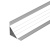 Профиль KANT-H55-2000 ANOD (Arlight, Алюминий) Профиль KANT-H55-2000 ANOD (Arlight, Алюминий)