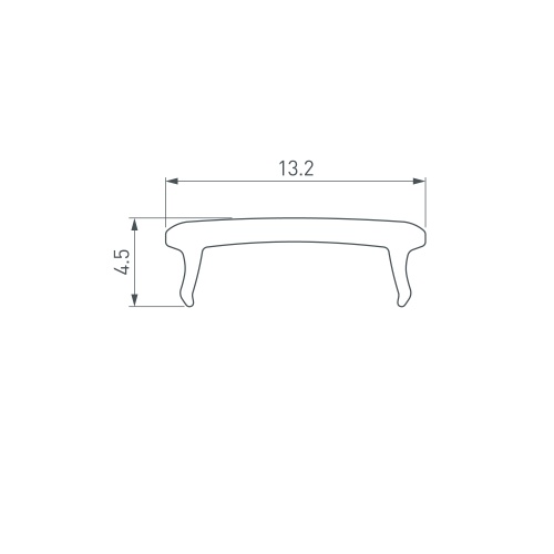 Экран SL-COMFORT-2316-2000 BLACK (Arlight, Пластик)