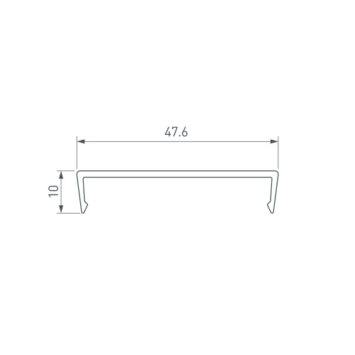 Экран S2-LINIA69-F-2500 OPAL (Arlight, Пластик)