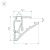 Профиль SHELF-600-2000 ANOD (Arlight, Алюминий)