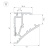 Профиль SHELF-600-2000 ANOD (Arlight, Алюминий)