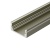 Профиль LINE-1708-2000 ANOD OLIVE GREY (Arlight, Алюминий) Профиль LINE-1708-2000 ANOD OLIVE GREY (Arlight, Алюминий)