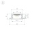Профиль LINE-2308-F-2000 ANOD (Arlight, Алюминий) Профиль LINE-2308-F-2000 ANOD (Arlight, Алюминий)