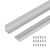 Профиль ARH-FLOOR27-H28-2000 ANOD (Arlight, Металл) Профиль ARH-FLOOR27-H28-2000 ANOD (Arlight, Металл)