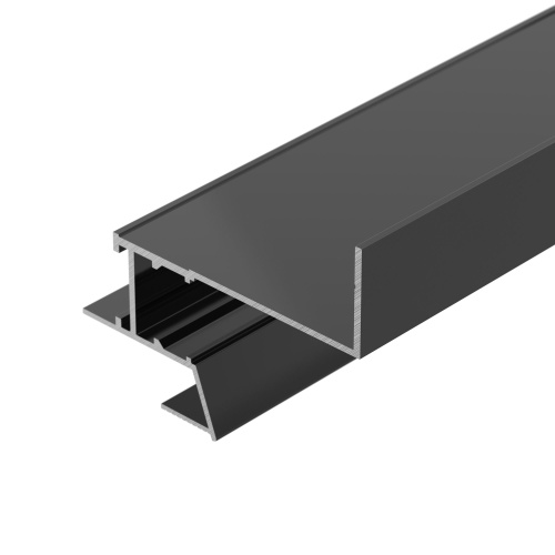 Профиль CEIL-S18-SHADOW-SIDE-3000 BLACK (Arlight, Алюминий)