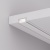 Экран LINE-2000 NARROW WHITE (Arlight, Пластик)