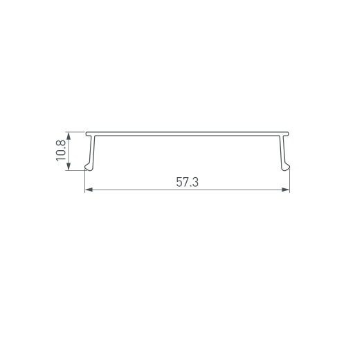 Экран ARH-LINE-6085-2000 OPAL (Arlight, Пластик)