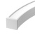 Заглушка LINE-3535-BENT-SIDE глухая (Arlight, Пластик) Заглушка LINE-3535-BENT-SIDE глухая (Arlight, Пластик)