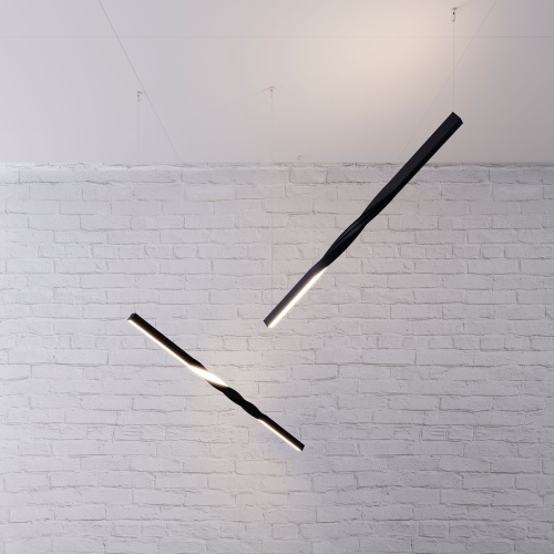 Профиль SL-ARC-3535-TWIST90L-400 BLACK (Arlight, Алюминий)