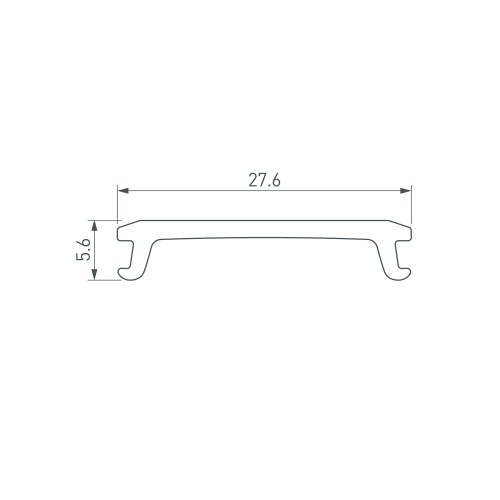 Экран STRETCH-25-CEIL-CENTER-5m OPAL-PVC (Arlight, Пластик)