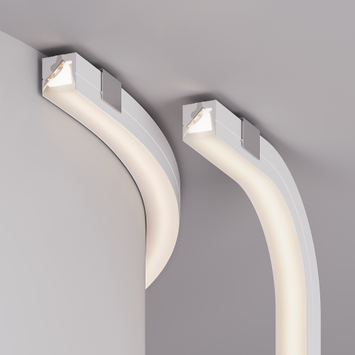 Силиконовый профиль WPH-FLEX-1616-TWIST-S11-5m WHITE (Arlight, Силикон)
