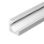 Профиль с экраном ALU-D45-2000 ANOD+FROST (Arlight, Алюминий) Профиль с экраном ALU-D45-2000 ANOD+FROST (Arlight, Алюминий)