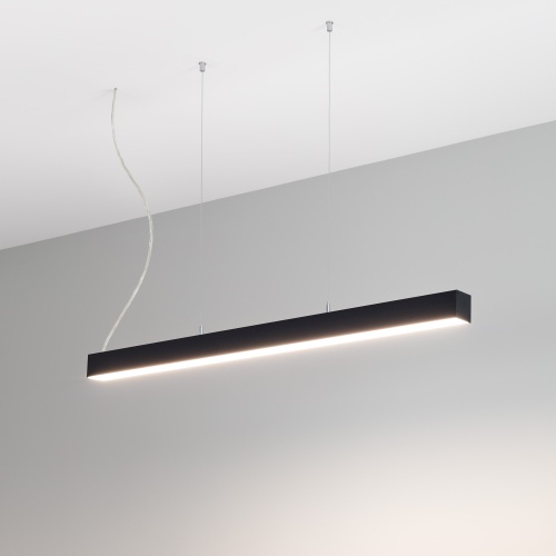 Профиль LINE-M-5050-2500 BLACK (Arlight, Алюминий)