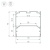 Профиль LINE-S-7575-2500 ANOD (Arlight, Алюминий) Профиль LINE-S-7575-2500 ANOD (Arlight, Алюминий)