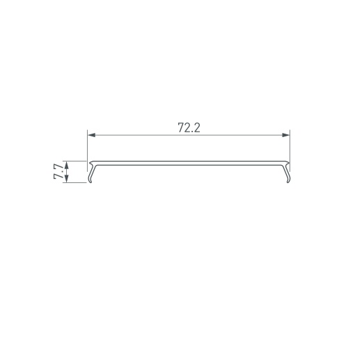 Экран W70-S-2500 OPAL (Arlight, Пластик)