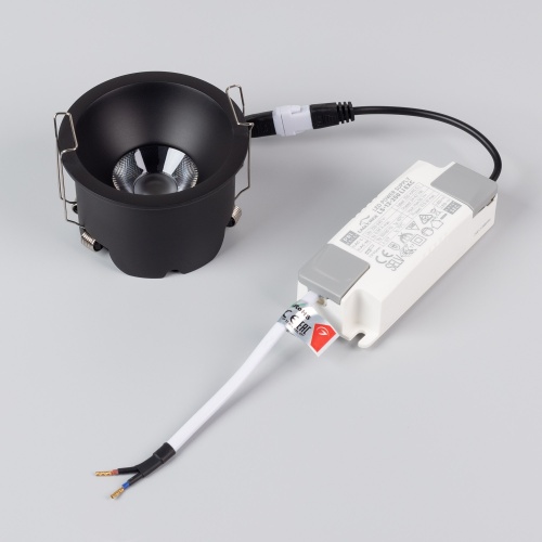 Светильник MS-HARBOR-R82-10W Day4000 (BK, 36 deg, 230V) (Arlight, IP20 Металл, 5 лет)